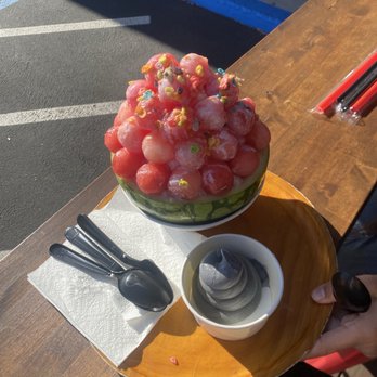 Bing Haus - Black Sesame Fruity Pebbles Watermelon - Coffee & Tea Near Me - San Diego, California Bing Haus - Black Sesame Fruity Pebbles Watermelon - Coffee & Tea Near Me - San Diego, California