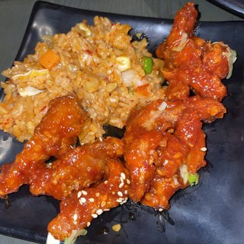 Crazy BBQ - kimchi fried rice and spicy boneless korean fried chicken - Korean Near Me - Bakersfield, California Crazy BBQ - kimchi fried rice and spicy boneless korean fried chicken - Korean Near Me - Bakersfield, California