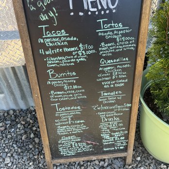 Yabes Taco Truck - Menu - Food Stands Near Me - Forks, Washington