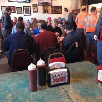 Slap's BBQ - It's very small inside. Get here early if you want to dine in or take it to go. - Barbeque Near Me - Kansas City, Kansas Slap's BBQ - It's very small inside. Get here early if you want to dine in or take it to go. - Barbeque Near Me - Kansas City, Kansas