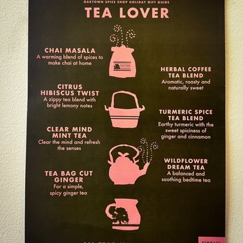 Oaktown Spice Shop - Tea Guide - Herbs & Spices Near Me - San Francisco, California Oaktown Spice Shop - Tea Guide - Herbs & Spices Near Me - San Francisco, California