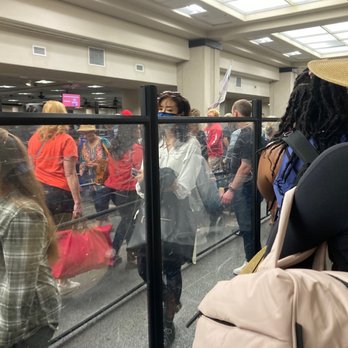TSA Checkpoint 3 - These clear walls looked so awful. I felt like going through a processing line - Public Services & Government Near Me - Honolulu, Hawaii