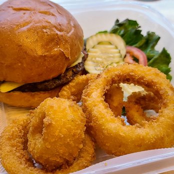 T-Bar Inn - a burger and onion rings - Diners Near Me - Wellington, Colorado T-Bar Inn - a burger and onion rings - Diners Near Me - Wellington, Colorado