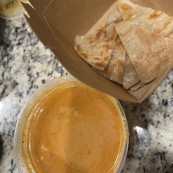 Eat Thai - Roti with Curry: This was my favorite part! Delicious! - Thai Near Me - Webster, Texas Eat Thai - Roti with Curry: This was my favorite part! Delicious! - Thai Near Me - Webster, Texas
