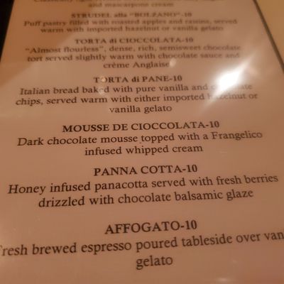 Menu photo 1 The Cellar Restaurant Daytona Beach, FL