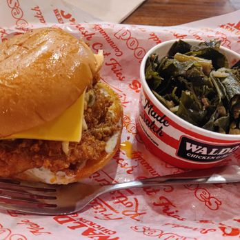 Waldo's Chicken and Beer - Foul mouth with collard greens - Salad Near Me - Memphis, Tennessee Waldo's Chicken and Beer - Foul mouth with collard greens - Salad Near Me - Memphis, Tennessee