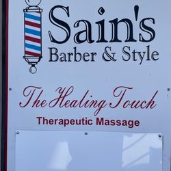 Sain's Barber Shop - Massage too