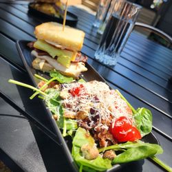 The Wick Restaurant - 1/2 Turkey Club 1/2 Salad