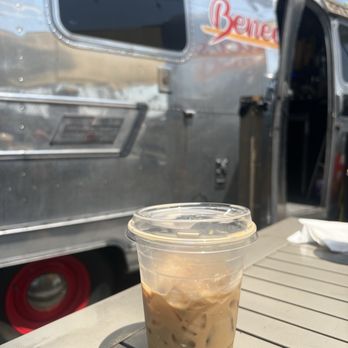 Benedict's - Iced Vietnamese Coffee with pistachio syrup is AMAZING!!! - Breakfast & Brunch Near Me - San Diego, California