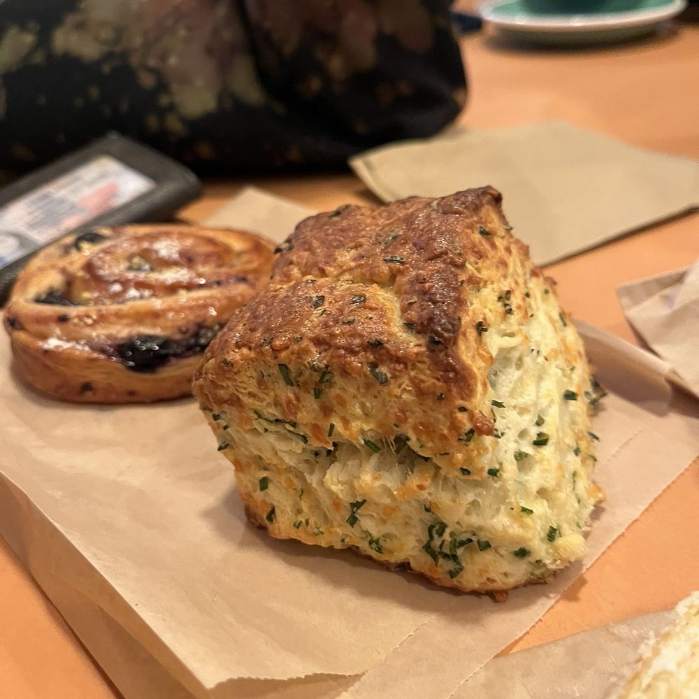 Ayu Bakehouse - Parmesan/Chives Bread & Blueberry Lemon Pastry - Bakeries Near Me - New Orleans, Louisiana