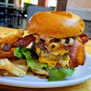 Slater's 50/50 - Best Damn Bacon Cheeseburger - Burgers Near Me - Las Vegas, Nevada Slater's 50/50 - Best Damn Bacon Cheeseburger - Burgers Near Me - Las Vegas, Nevada