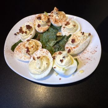 Social House 103 - Devil Egg appetizer - Bars Near Me - Dundee, Michigan