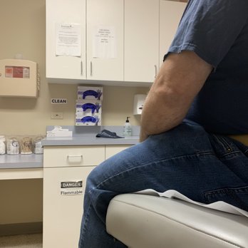 Riverside Medical Group - How small exam room was. Photo taken by wife sitting on floor behind door - Family Practice Near Me - Saddle Brook, New Jersey Riverside Medical Group - How small exam room was. Photo taken by wife sitting on floor behind door - Family Practice Near Me - Saddle Brook, New Jersey