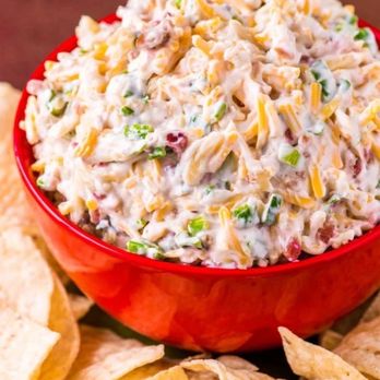 Blue Jeans Cafe - To make your own million dollar dip, all you need is six ingredients: mayonnaise, cheddar cheese, green onions. - New American Near Me - Stamford, Texas