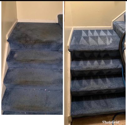 Photo of Best Care Mobile Detail - Baltimore, MD, US. Stair case cleaning