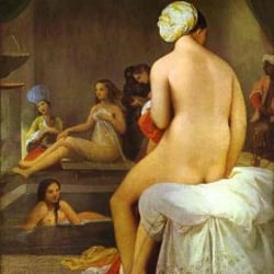 Portobello Swim Centre - Painting by Ingres
