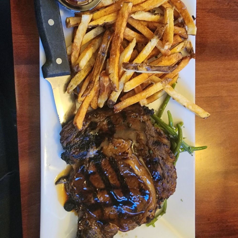 Donovans Steak & Ale - Delmonico steak and fries - Steakhouses Near Me - Malone, New York
