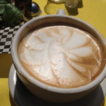 Yellow Vase - honey vanilla latte, $3.25 - Bakeries Near Me - Redondo Beach, California