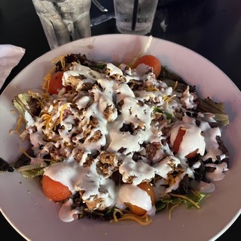 Uncle Jack's Bar & Grill - Large Dinner salad with Grilled Chicken - Bars Near Me - Independence, Kansas