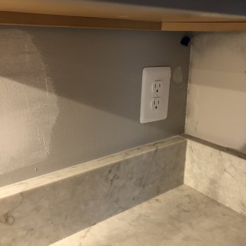 Click Construction and Remodeling - Painted once never filled in holes and then just left-Never finished paint job - General Contractors Near Me - Ashburn, Virginia