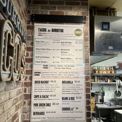 Baja Chimayó - Menu 12/22/25