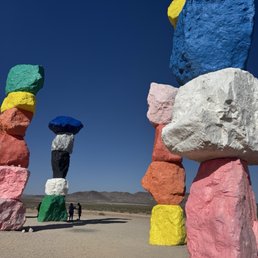 Seven Magic Mountains. Seven Magic Mountains.
