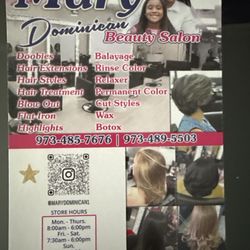 Mary Dominican Beauty Salon - Flyer