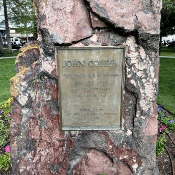Jackson's Town Square - John Colter Marker - Parks Near Me - Jackson, Wyoming Jackson's Town Square - John Colter Marker - Parks Near Me - Jackson, Wyoming