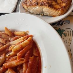 Ritrovo Pub & Grille - House marinara with ziti and salmon