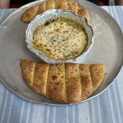 Mama D's Pizza & More - Spinach and Artichoke Dip with Breadsticks