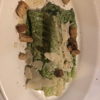 Frankie's The Steakhouse - Caesar salad. This was half a portion my son had the other half the "real" Caesar dressing with anchovies was great - Steakhouses Near Me - Duluth, Georgia