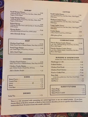 Menu photo 3 Denton Valley Backyard Clyde, TX