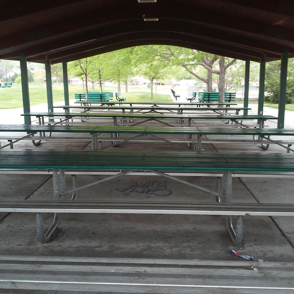 Pleasant Green Park - FILTHY pavilion - Parks Near Me - Magna, Utah