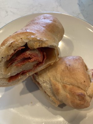 Rolling Pepperoni by null