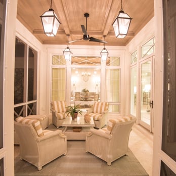Gulf Gate Rescreening - Custom screen enclosed front porch - Patio Coverings Near Me - Sarasota, Florida