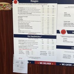 Apparently this is the incorrectly priced menu. You didn't have time to update a $7 price discrepancy with your label maker?