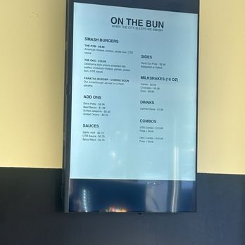 On The Bun - Menu - Juice Bars & Smoothies Near Me - Manchester, Missouri On The Bun - Menu - Juice Bars & Smoothies Near Me - Manchester, Missouri