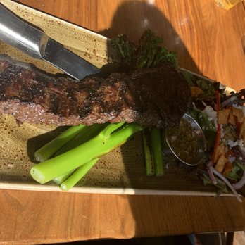 GRANVILLE - Skirt steak, broccolini and salad - New American Near Me - Pasadena, California