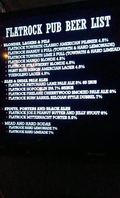 Menu photo 2 Flatrock Distilling Company Napoleon, OH
