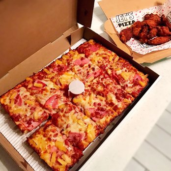 Jet's Pizza - Delivery Hawaiian Pizza & Hot Jets Wings! - Pizza Near Me - Pompano Beach, Florida