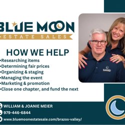 Blue Moon Estate Sales Brazos Valley 