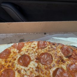 Raw flour in our pizza Raw flour in our pizza