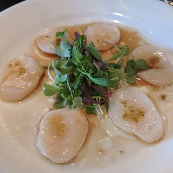COD Restaurant - Scallop crudo - Seafood Near Me - Los Angeles, California