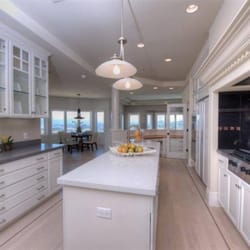 Custom cabinets and kitchen