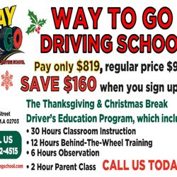 Way To Go Driving School