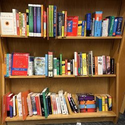 The itsy-bitsy foreign language section.  They never have much.  So sad.