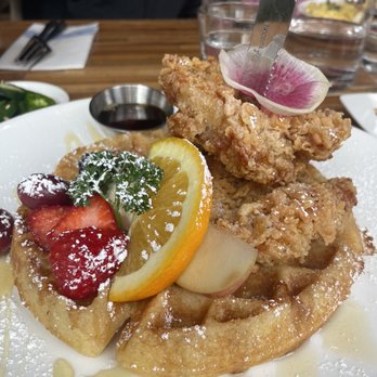Lapisara Eatery - The chicken waffle - Breakfast & Brunch Near Me - San Francisco, California Lapisara Eatery - The chicken waffle - Breakfast & Brunch Near Me - San Francisco, California