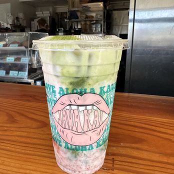 Java Kai Kauai - Strawberry milk matcha - Breakfast & Brunch Near Me - Kapaa, Hawaii Java Kai Kauai - Strawberry milk matcha - Breakfast & Brunch Near Me - Kapaa, Hawaii