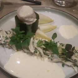 La Brouette - Saint jacqués pressées au vert et salade witloof