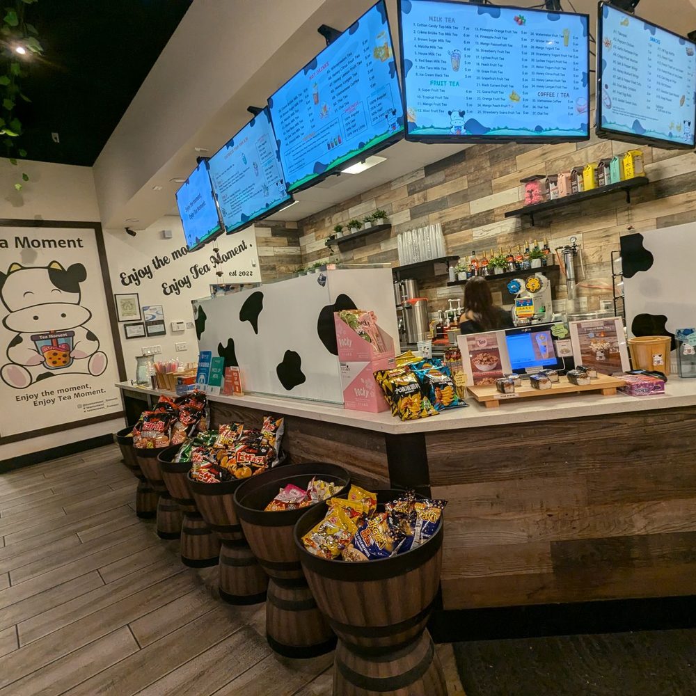 Tea Moment - Inside - Bubble Tea Near Me - Fremont, California Tea Moment - Inside - Bubble Tea Near Me - Fremont, California